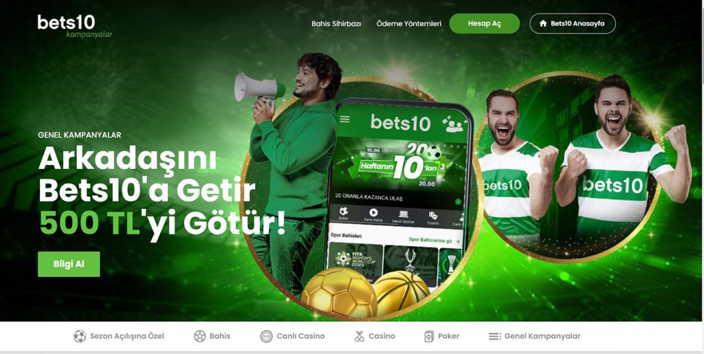 bets10 kampanyaları