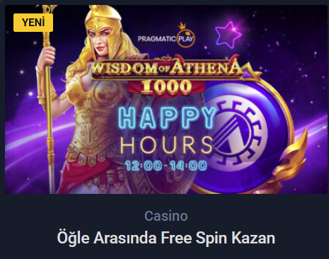 Öğle Arasında Free Spin Kazan