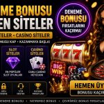 deneme bonusu veren casino siteleri