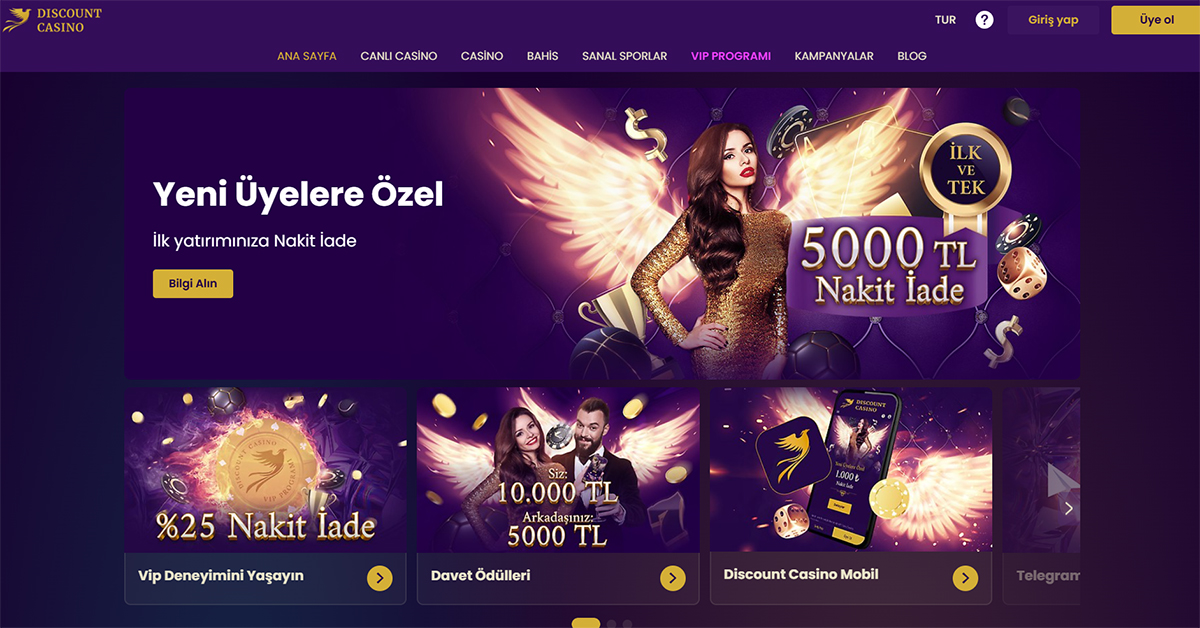 discount casino giriş