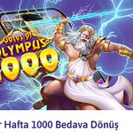 Mroyun'dan Her Hafta 1000 Bedava Dönüş Alın